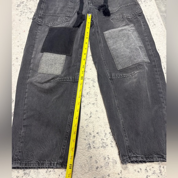 Free People We The Free Moxie Pull-On Barrel Jeans - Picture 10 of 11